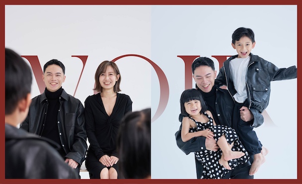 【 VOIR 】客製全家福肖像（4人妝髮）